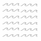 RoomMates Simplistic Waves Peel & Stick Wall Decals